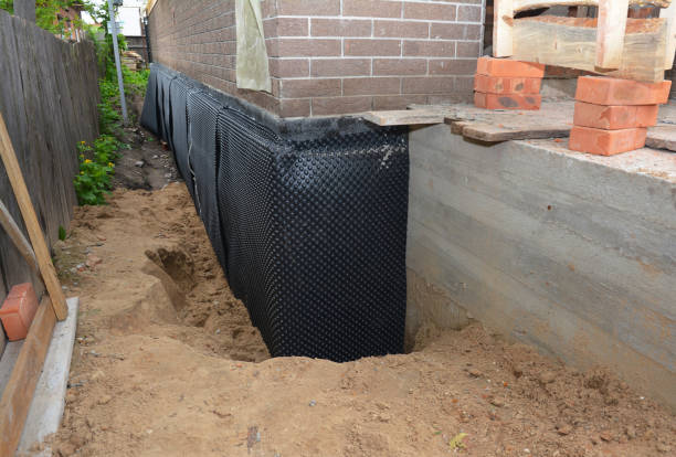 SJ Waterproofing Pros technician performing targeted Crawl Space Encapsulation assessment in Stevensville, MI